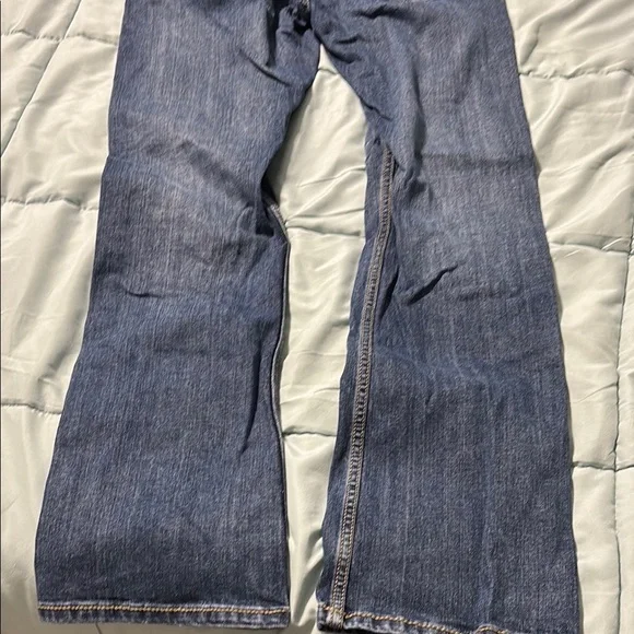 Men’s wrangler retro slim boot 32x32 jeans - Picture 5 of 6